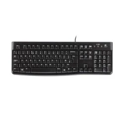 Logitech K120 Wired Keyboard - Arb/Eng - Black